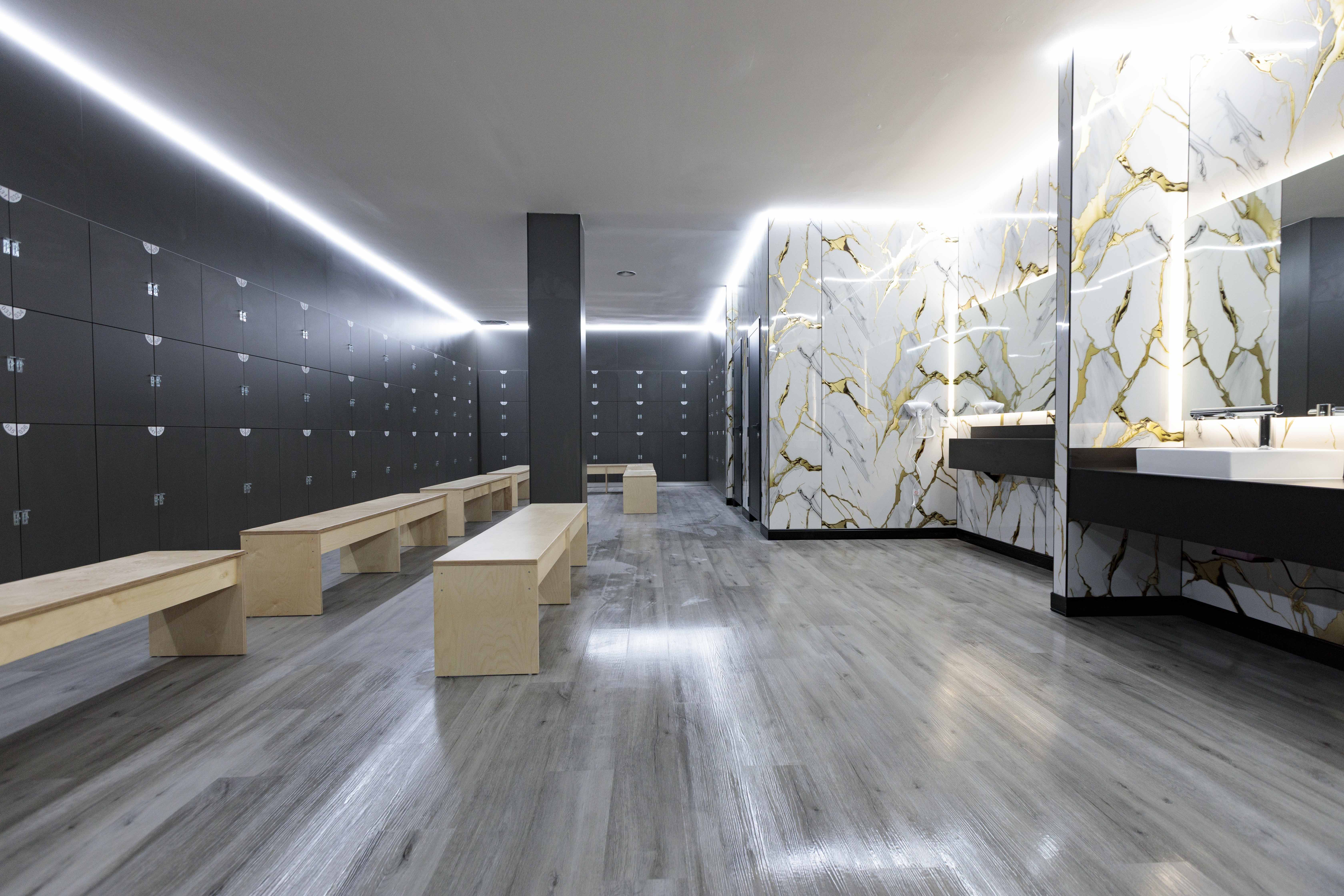Locker rooms